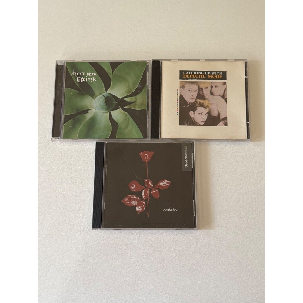 Depeche Mode CD Lot Exciter Catching Up With Depeche Mode Violator Play Tested